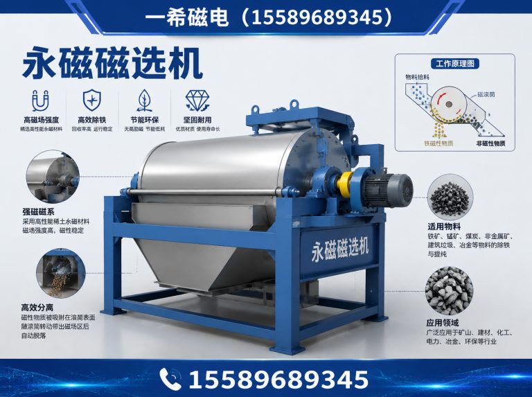 高密市永磁磁选机展示图